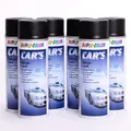 schwarz seidenmatt 6 x 400ml DUPLI-COLOR Cars Lackspray Sprühlack 652240