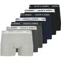 JACK AND JONES JACK&JONES Herren Boxer Shorts, 7er Pack - JACBASIC TRUNKS, Baumwoll-Stretch