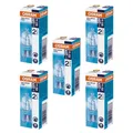 5 x Osram G9 Eco Halogen Stiftsockellampe 35W = 40W Halogenlampe 66733 Halopin