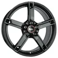 1x MAM WHEELS MAM W4 black painted 7.0Jx17 4x100 ET35