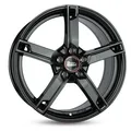 2x MAM Felgen Mamw4 7,0jx17 4/100 Et35 63,4 Black Painted
