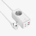 Fixed Charging Strip PD 65W 1,5m weiss / Netzwerkverlängerungsadapter / 2x USB-C und 2x USB GaN III (65 W) (FIXCS65-1.5-WH)