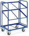 Rollcart Eurokastenwagen mit 2 offenen neigbaren Ladeflächen 820x620mm
