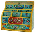 Guru-Shop Aufbewahrungsdose Vintage Schreibtisch Ordner, Schreibtisch..
