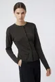 ONLY Strickjacke ONLLUCY LS O-NECK CARDIGAN EX KNT Materialmix, regular fit, Rundhals