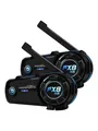 Fodsports FX8 Air motorcycle intercom two-pack (black)