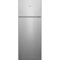 AEG 5000 ColdSense / Freistehender Doppeltür - Kühlautomat / 1434 mm / 206 L / LowFrost – weniger Eisbildung RDB424E1AX Edelstahl-Look, Seiten ... - Silber