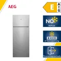 AEG RDB424E1AX Stand Kühl-Gefrierkombination, 55 cm breit, 206 L, LowFrost, LED