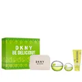 DKNY BE DELICIOUS EDP 100ML+ EDP 15ML+ BL 100ML + Pouch