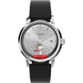 Timex Herren Analog Automatik Armbanduhr Marlin Automatic x Peanuts Snoopy Flying Ace