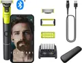 Philips Elektrorasierer OneBlade Face & Body QP4631/65, Aufsätze: 4, 360-Grad-Klinge, inkl. verstellbarem 5-in-1 Kammaufsatz
