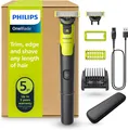 Philips OneBlade 360 Face Body elektrischer Trimmer App Anbindung QP4631/65