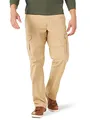 Wrangler Authentics Herren Stretch-Cargohose mit Lockerer Passform Lässige Hose, Travertin Ripstop, Bundweite: 84 cm, beinlänge: 81 cm