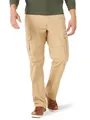 Herren StretchCargohose mit Lockerer Passform Lässige Hose, Travertin Ripstop...
