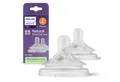 Philips AVENT Flaschensauger Natural Response SCY963/02, 2 Stück mit Anti-colic-Ventil, mittlere Durchflussrate