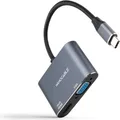 USB C auf VGA/HDMI Adapter NANOCABLE 10.16.4303 4K Ultra HD