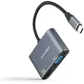 Usb-c Konverter A Hdmi/vga 4k Grau Nanocable 10.16.4303