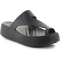Schuhe Crocs Getaway Platform Toe Loop 210834001 - Schwarz - 40