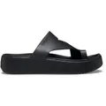 Crocs Herren Getaway Platform Toe Loop Sandalen, Black, 39/40 EU