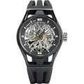 0538K01S-BKBKGYSK Italy Armbanduhr Montecristo Skeleton Automatik schwarz Ref. 0538 Locman - Schwarz