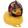 Liix Deko Ducks Quietscheenten für alle gängien Lenkertypen und einfacher Montage für Kinder und Erwachsene (Herzen)