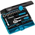 Hazet Steckschlüsselsatz 36 tlg. 1/4" mit Smart Case