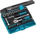 HAZET Steckschlüsselsatz metrisch 1/4 Zoll 6,3mm 36-teilig 853-1