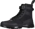 DR MARTENS 8 Tie Boots, Black Element & Black Poly Rip Stop Ot9286, 39 EU