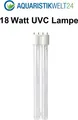 18 Watt UVC Ersatzlampe für Wasserklärer mit 2G11 Sockel