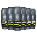 Dove Men+Care Deodorant Roll On Advanced Care Sport Fresh, Deodorant für Herren, Antitranspirant, ohne Alkohol, mit 1/4 Feuchtigkeitscreme, Schutz bis zu 72 Stunden, 6 Stück à 50 ml
