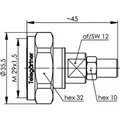 Telegärtner 7-16-Kabelstecker 100024420