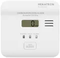 Hekatron KonexXt CO One Kohlenmonoxid-Melder inkl. 10 Jahres-Batterie batteriebetrieben detektiert Kohlenmonoxid