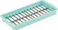 Genius Nicer Dicer Fusion XXL - Messereinsatz (12 x 36 mm) für Würfel, Stifte & Schneiden in mintgrün; A33997