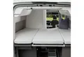 BLACK FOREST FOX Spannbettlaken VW Grand California 600 Camper Wohnmobil für 3 tlg. Matratze Heckbett, Baumwolle, Gummizug: rundum, Weiß