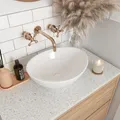 Rea Aufsatzwaschbecken Sofia Mini Oval White
