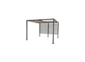 Gartenpavillon Pergola Gazebo Amun 3x4 m Sonnenschutz Überdachung Jet-Line