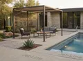 Gartenpavillon Pergola 3x4m Pavillon Sonnenschutz Aluminium Terrassenüberdachung