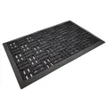 Fußmatte Matador 40x60 cm Gummi Außen Türmatte Fußabtreter Schmutzfangmatte