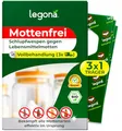 Legona Schlupfwespen gegen Lebensmittelmotten, 3 Lieferungen mit je 1 Träger, 9 Wochen Vollbehandlung