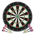 vidaXL Dartpfeil Professionelles Dartboard Sisal mit 6 Darts
