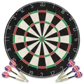 vidaXL Dartscheibe 6 Dartpfeilen Profi Dartboard Dartspiel Steeldart Dart Set