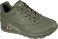 Skechers Uno - Stand On Air - Olive Synthetik Größe: 40 Normal