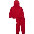 Nike Kids 66l135 Fleece Langarm-set Rot 18 Months Jungen Rot 18 Months - Rot