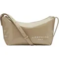 Umhängetasche LIEBESKIND BERLIN "Crossbody ELVIRA RAIN", Damen, Gr. B/H/T: 26cm x 19cm x 11cm, beige, Baumwolle, Polyurethan, Taschen Umhängetasche