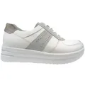 Waldläufer H-Arianna snow latte steiin Schnürschuh 41