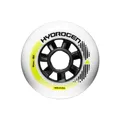 Rollerblade HYDROGEN 84/85A, 8 Inline Skate Rollen, Ersatzräder, Unisex, Weiss, 84mm/85A