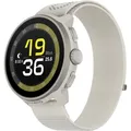 Suunto Run Frost Gray 45mm SS051110000 Leichte Sportuhr für Läufer Edelstahlgehäuse, Nylon-Textil Armband