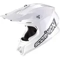Scorpion Exo Motocrosshelm VX-16 Evo Air Solid Motocross Helm weiß S (55/56)