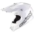 Scorpion Exo Motorradhelm Scorpion VX-16 Evo Air Solid Crosshelm Weiss / Weiss (1er Set) weiß S