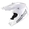 SCORPION Motocrosshelm VX-16 EVO AIR SOLID Weiss Weiss ECE 22.06